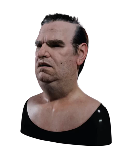 Realistic Mobster Silicone Mask