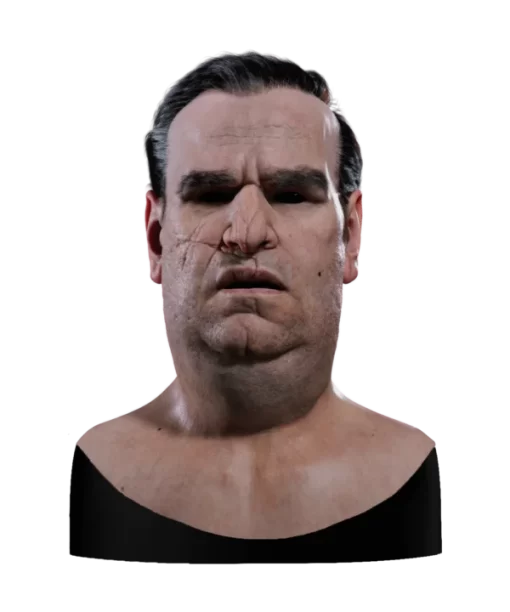 Realistic Mobster Silicone Mask