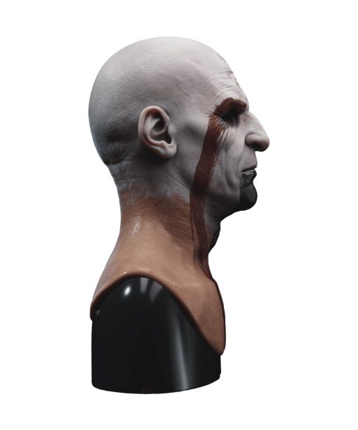 Realistic Warrior Man Disguise Mask
